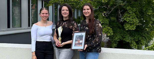 2. Platz beim Wettbewerb "AusbildungsChampion" der IHK für Oberfranken Bayreuth