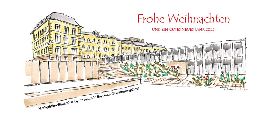 Weihnachtsgrüße vom Staatlichen Bauamt Bayreuth - &copy; Staatliches Bauamt Bayreuth